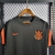Camiseta Corinthians Pré-jogo Preta 2022 - Futeverso
