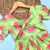 Macaquinho Infantil Menina Luna melancia - loja online