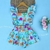Conjunto infantil Melissa Azul