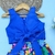 Conjunto Short-saia Bruna Azul na internet