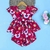 Conjunto Encantos Vermelho