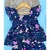 Conjunto infantil Peplum Floral - comprar online