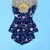 Conjunto infantil Peplum Floral