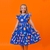 Vestido Giovana Azul