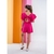 Macaquinho Infantil Menina Isabella Pink - loja online