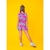 Imagem do Conjunto infantil Short Saia Nina Rosa