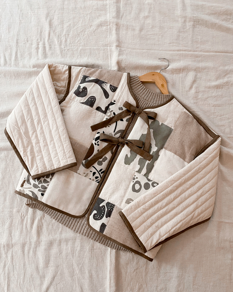 Campera Patchwork Reversible Talle M/L | Pieza única (Entrega inmediata)