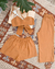 SET KANOMI 3 piezas| Top + Short + Pantalón