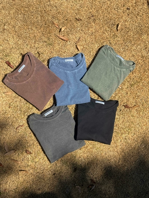 CAMISETAS BÁSICAS ESTONADAS