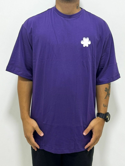 CAMISETA OVERSIZED FLOR