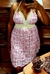 Vestido Curto Lese Bordado - comprar online