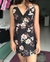 Macaquinho Feminino estampado Rayssa