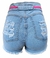 Short Feminino Jeans Com Cadarço Pink - loja online