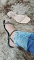 Sandalia Feminina Rasteirinha Brilhante - comprar online