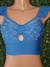 Cropped Feminino Aplicação coração na internet