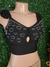 Cropped Feminino Aplicação coração - comprar online