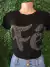 Blusa Feminina Aplicação Fé