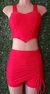 Conjunto suplex short saia e cropped - loja online