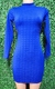 Vestido Manga longa com Gola Alta - comprar online