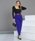 Calça feminina social alfaiataria com punho