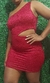 Vestido Feminino de Renda Brilhante
