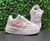 Tenis Baby Air force Branco/Gelo/Rosa