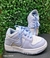 Tenis Nike Dunk Baby Branco/Azul Bebê na internet