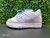 Tenis Nike Dunk Baby Branco/Azul Bebê