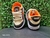 Tenis Nike Dunk baby Preto/Laranja na internet