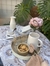 Mantel Estampa gris