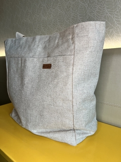 Bolsa Clássica Linho com zíper - comprar online