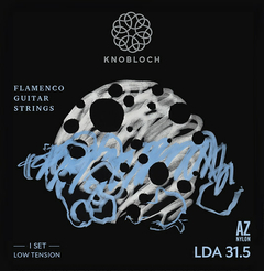 Set de cuerdas Knobloch Luna Flamenca Az Nylon LDA 31.5. Tensión Baja