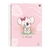 CADERNO UNIV SO CUTE 80F CD ESPIRAL C ADESIVO
