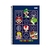 CADERNO 1/4 ESP SUPER MARIO BROS 80 FOLHAS (PEQUENO)