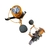 MOLINETE LGU SIENA 9000 8+1RL 0,60-220M - MultistoreShop