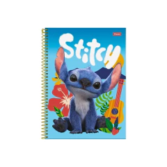 CADERNO UNIV STITCH MOVIE 80F 1M
