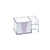 ORGANIZADOR DE MESA C/ PAPEL BRANCO CRISTAL - comprar online