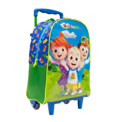 MOCHILA C/ RODINHAS COCOMELON XERYUS