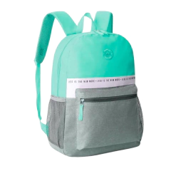 MOCHILA CLIO COLORS C BOLSO CINZA MF23171 COSTA