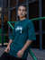 DUAL HUB. REMERA OVERSIZE - VERDE - KOLAVI