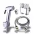 Kit Ducha Higiênica com Registro Inox Saída Dupla 1/2 + Chuveirinho e Mangueira - comprar online