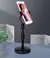 Pedestal Suporte P/ Celular Extensivel / Cor Preto na internet