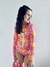 Maiô Ziper Flores Neon - comprar online