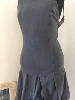 VESTIDO DECOTE COSTAS CINZA ESPAÇO FASHION - TAMANHO M na internet