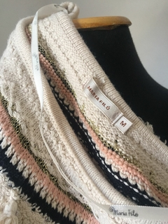 BLUSA DE TRICOT MARIA FILÓ - TAMANHO M - Newold Aquisição Brechó RJ