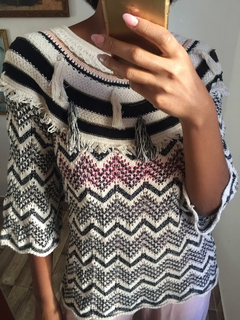 BLUSA DE TRICOT MARIA FILÓ - TAMANHO M - comprar online