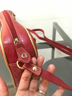 BOLSA DE COURO CARMEN STEFFENS 2 EM 1 - Newold Aquisição Brechó RJ