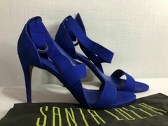 SANDÁLIA SANTA LOLLA AZUL COBALTO - TAMANHO 36