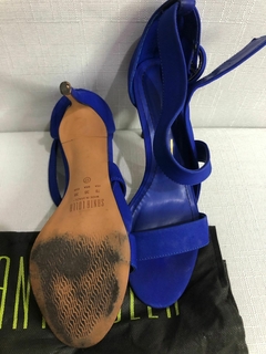 SANDÁLIA SANTA LOLLA AZUL COBALTO - TAMANHO 36 - loja online