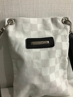 BOLSA GILSON MARTINS BRANCA EM COURO na internet